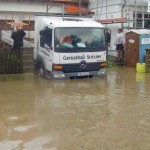 Hochwasser in Ampermoching